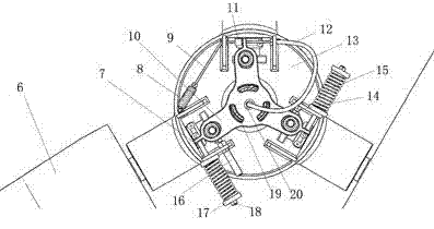 Fan linkage pitch system