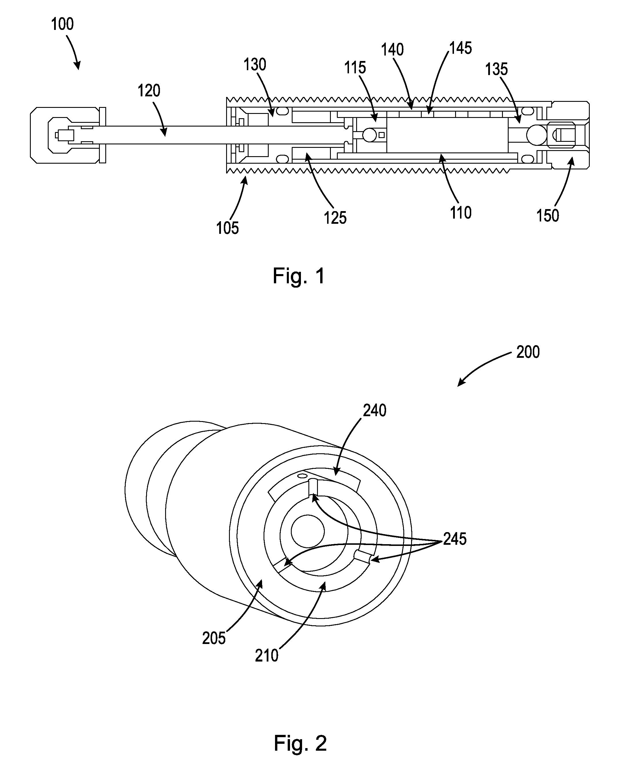 Shock absorber with variable damping profile