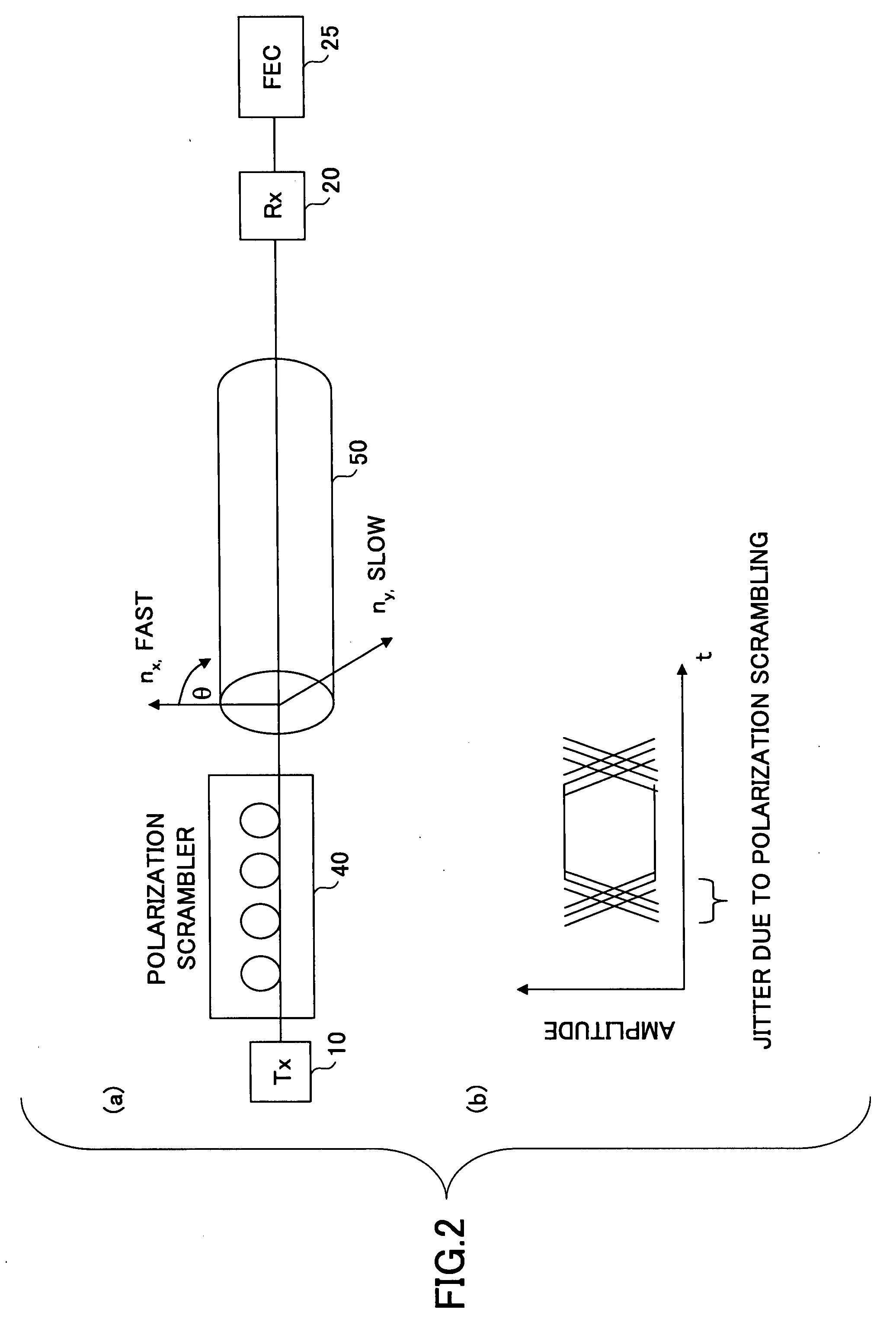 Optical signal processing apparatus, optical signal transmission system and optical signal processing method