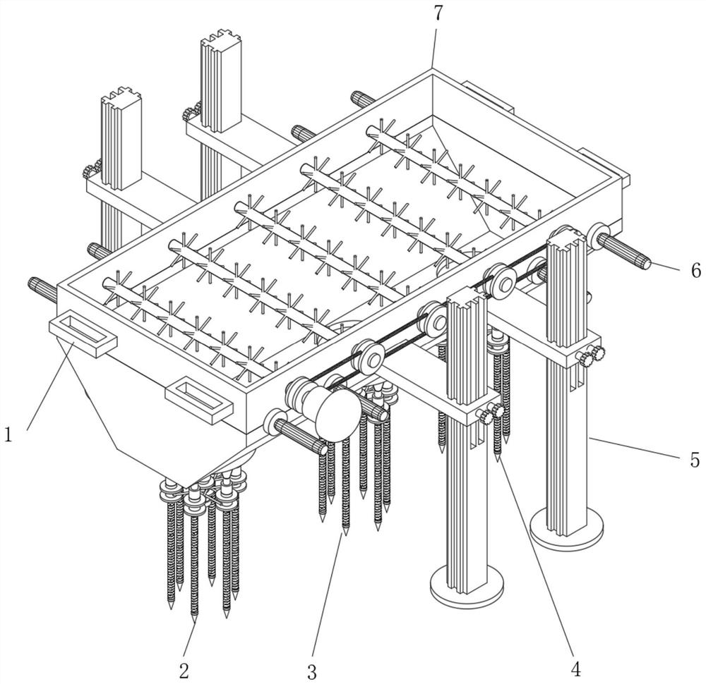 Soil organic matter treatment method and treatment device