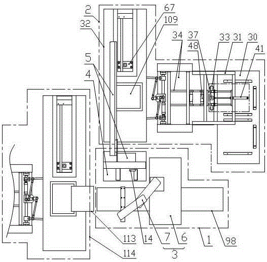 Automatic stacking, bundling, bagging and packaging device for special-shaped cigarettes and packaging method