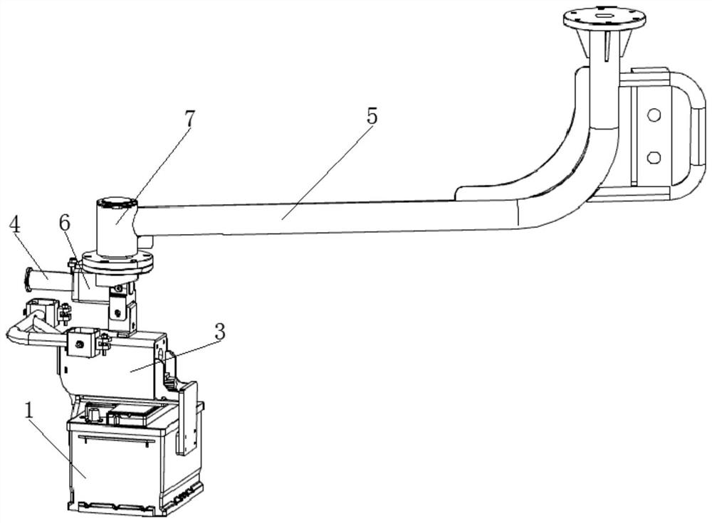 A battery clamping device and system for automobiles