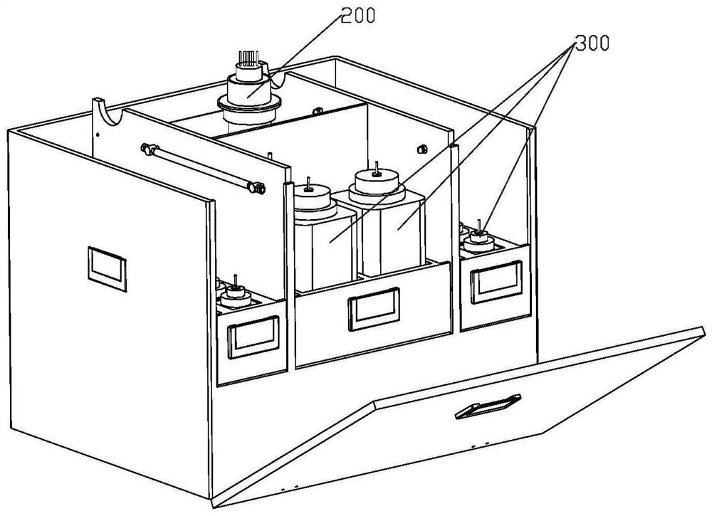 HE staining method and dyeing device