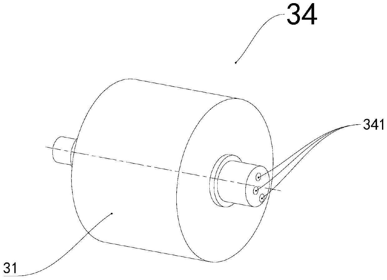 High-speed swing bearing fatigue life test device