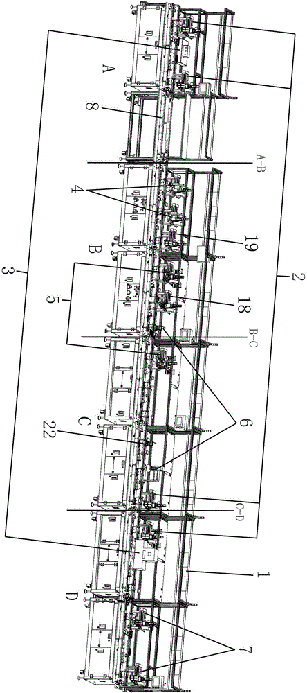 Earpiece loudspeaker automatic production device and production process thereof