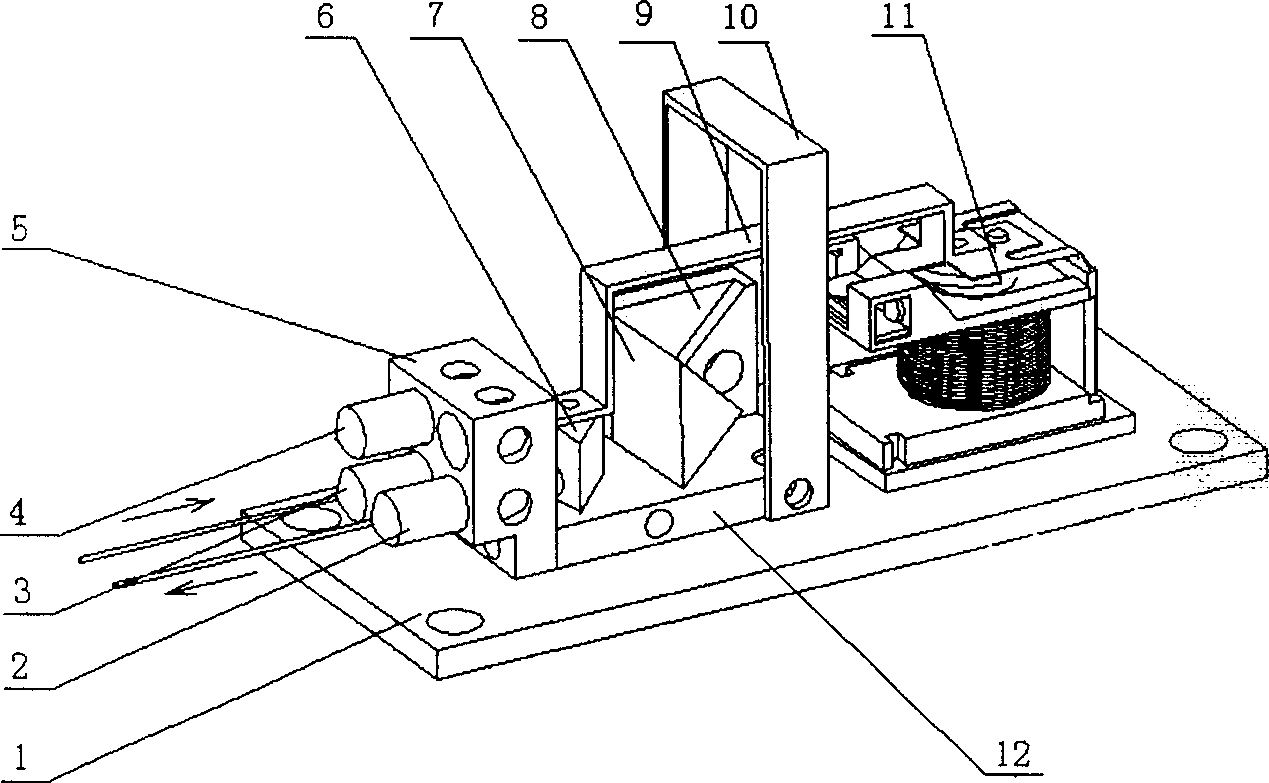 Mechenical-optical switch