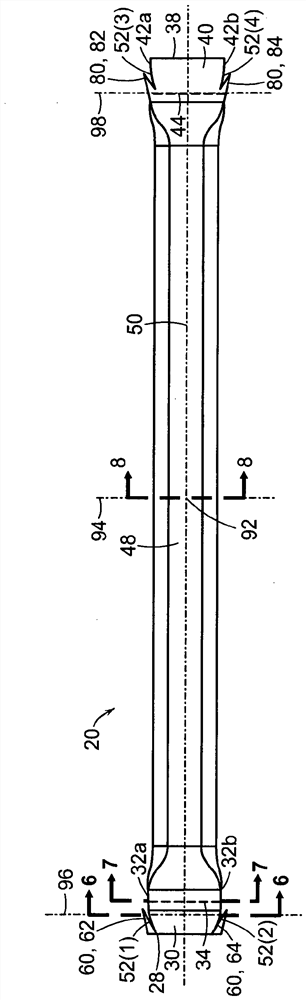 Fuel rail damper with locating features