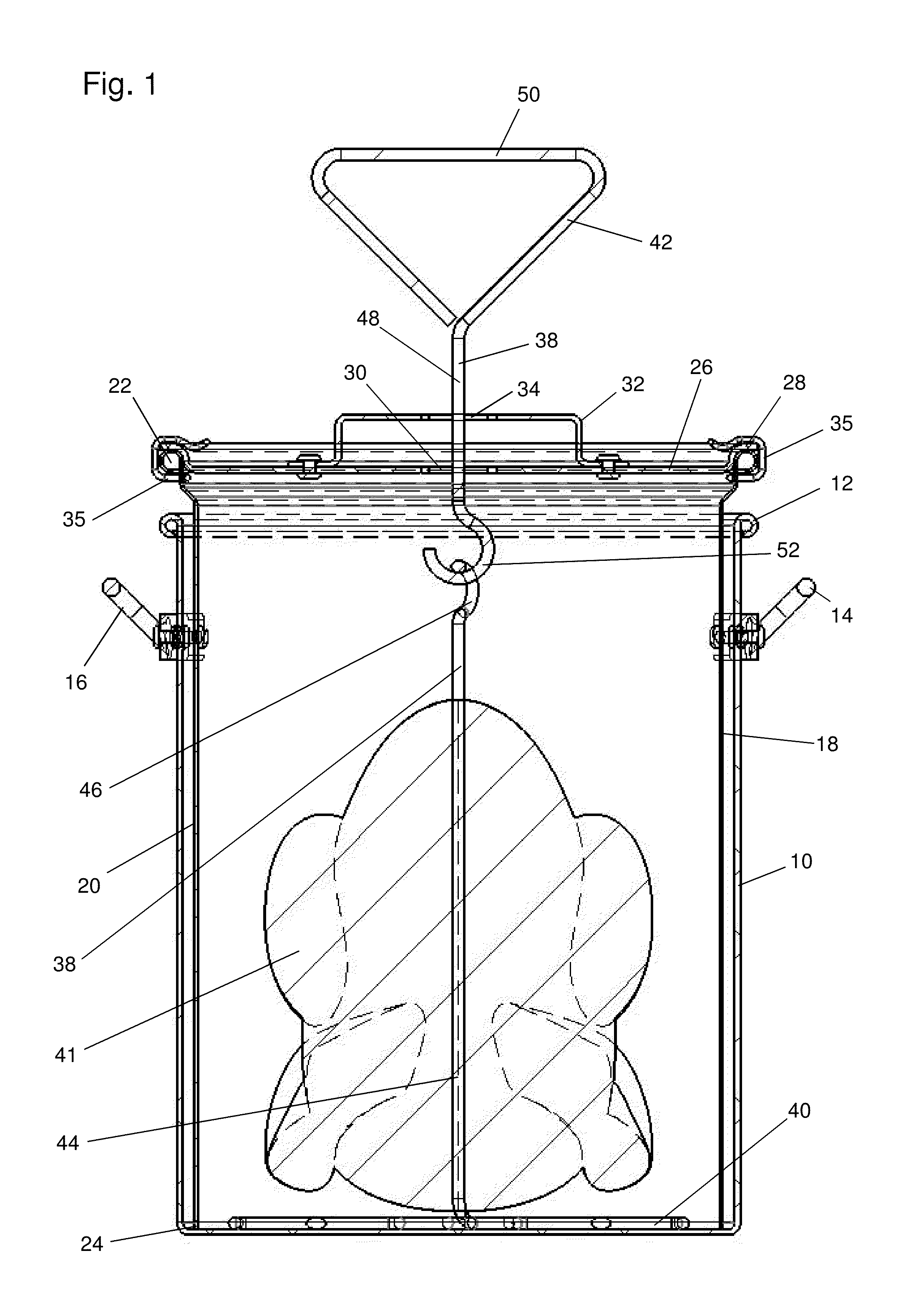 Turkey fryer with complete splatter protection