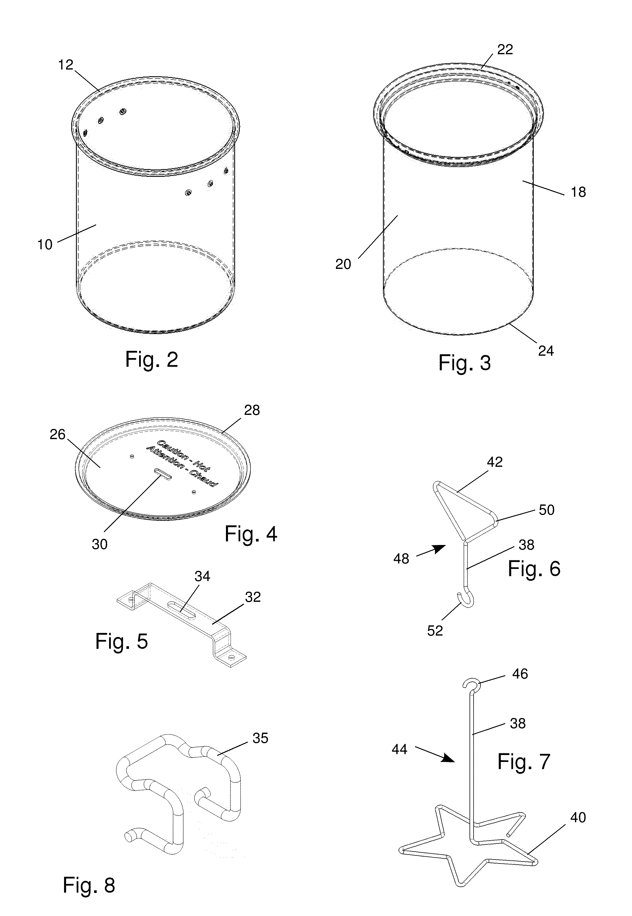 Turkey fryer with complete splatter protection