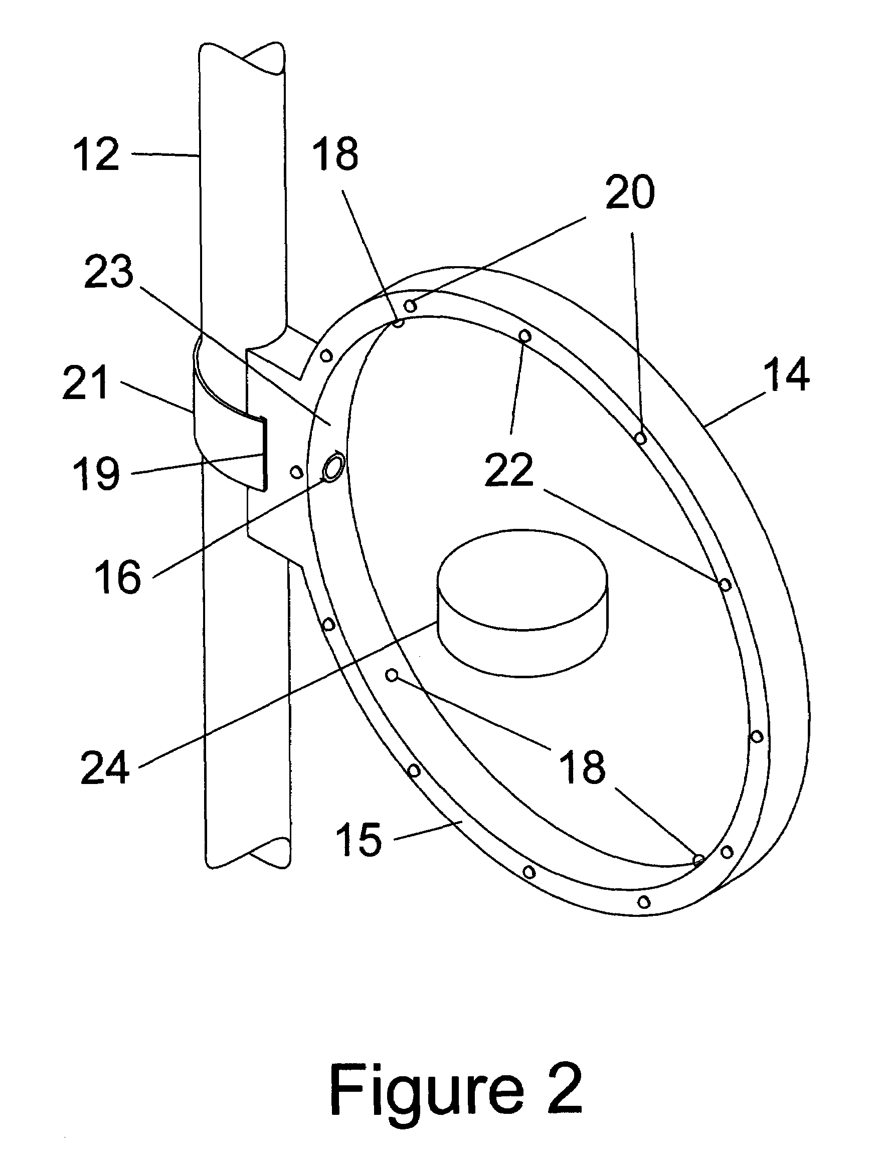 Electronic target system for sports