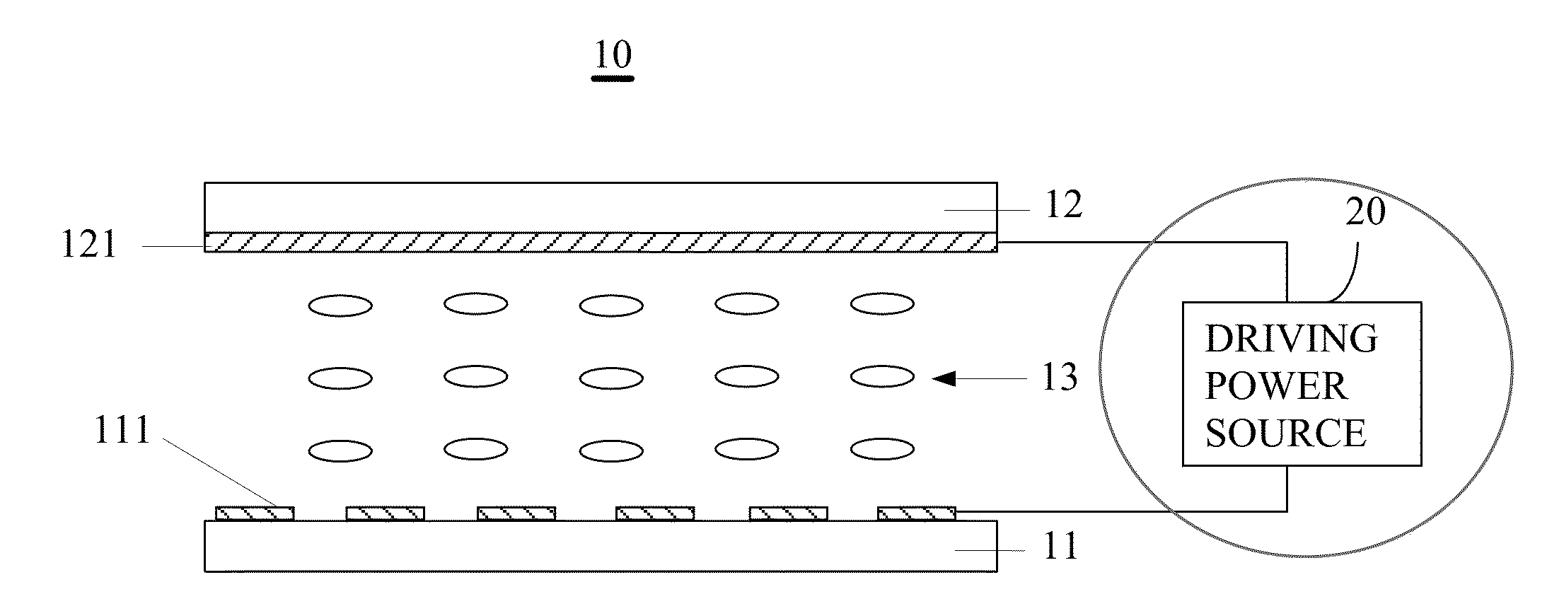 Naked-eye 3D liquid crystal display panel and driving method for the same