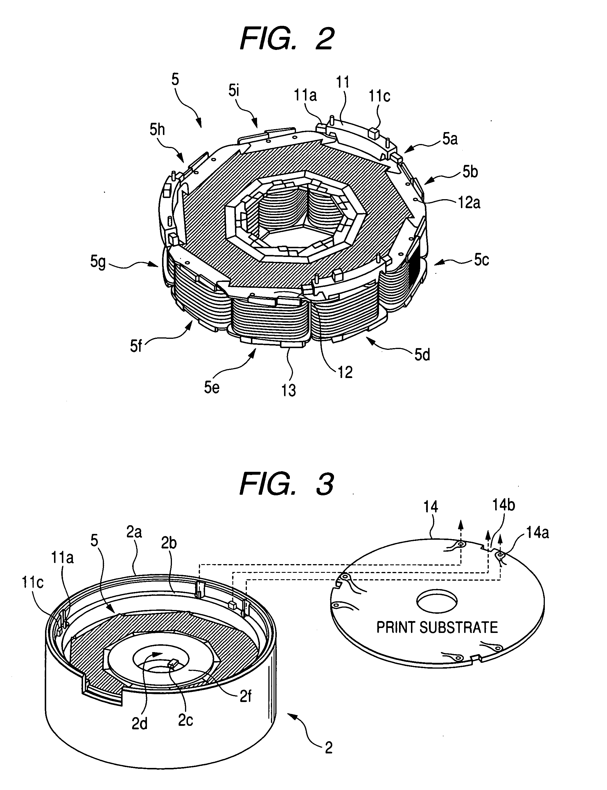 Axial air gap type electric motor