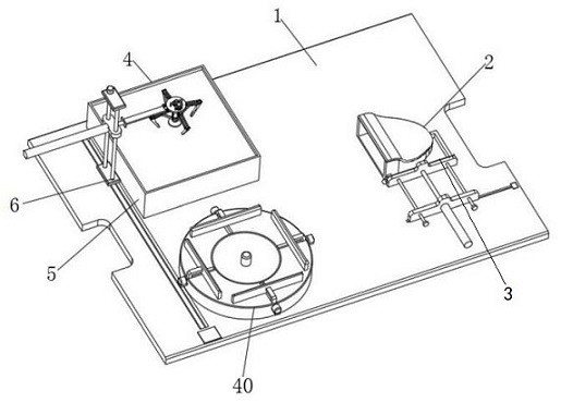 Adaptive feeding mechanism of robot flexible production line