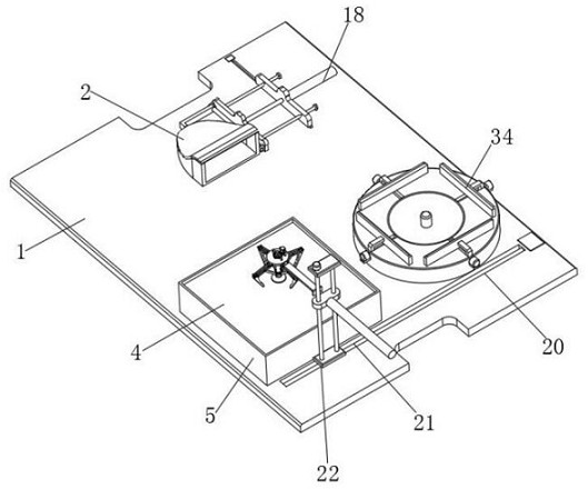 Adaptive feeding mechanism of robot flexible production line