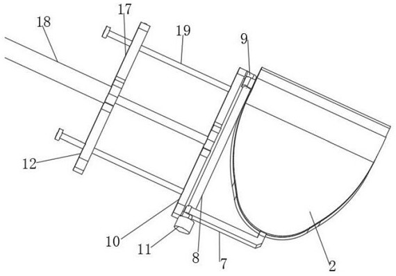 Adaptive feeding mechanism of robot flexible production line