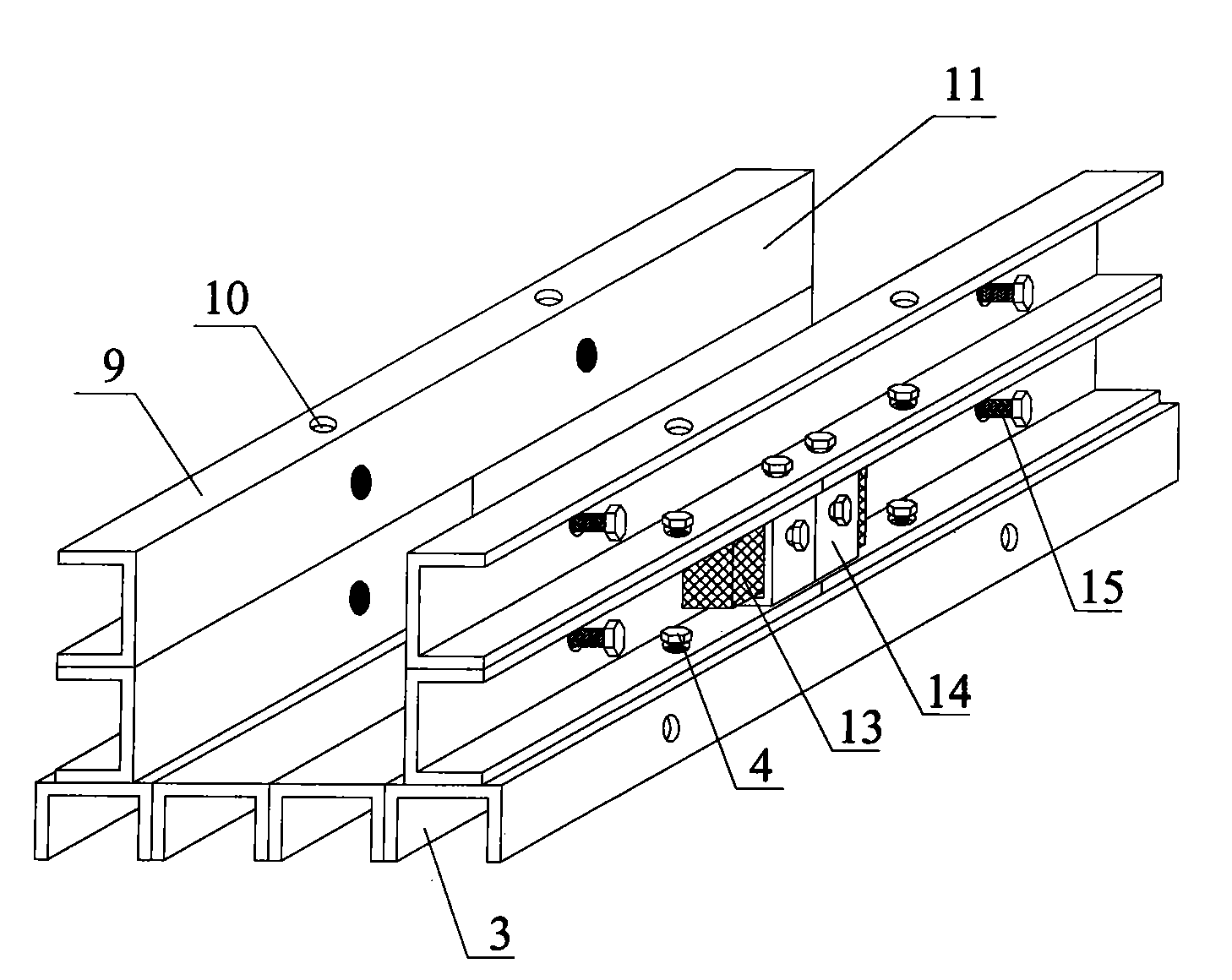 Beam and slab integrally casted building template