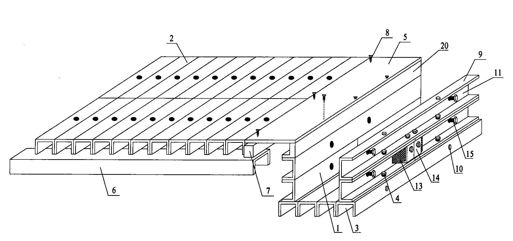 Beam and slab integrally casted building template