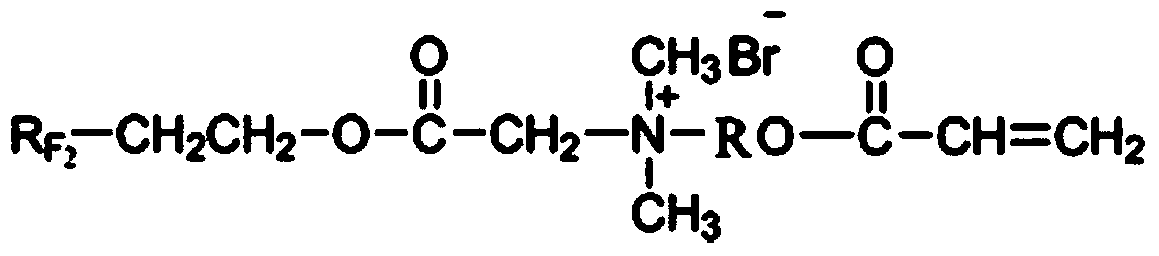 Environment-friendly type self-crosslinking water and oil repellent textile finishing agent and preparation method thereof