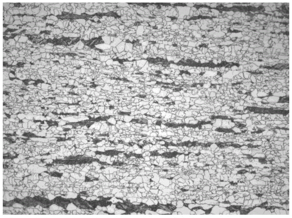 Preparation method and application of x80m pipeline steel resistant to low temperature and large strain