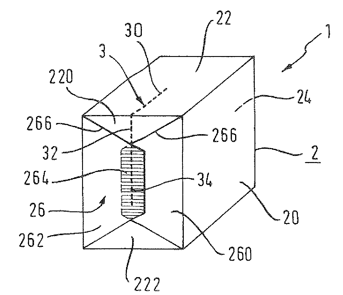 Pack for containing hygiene products