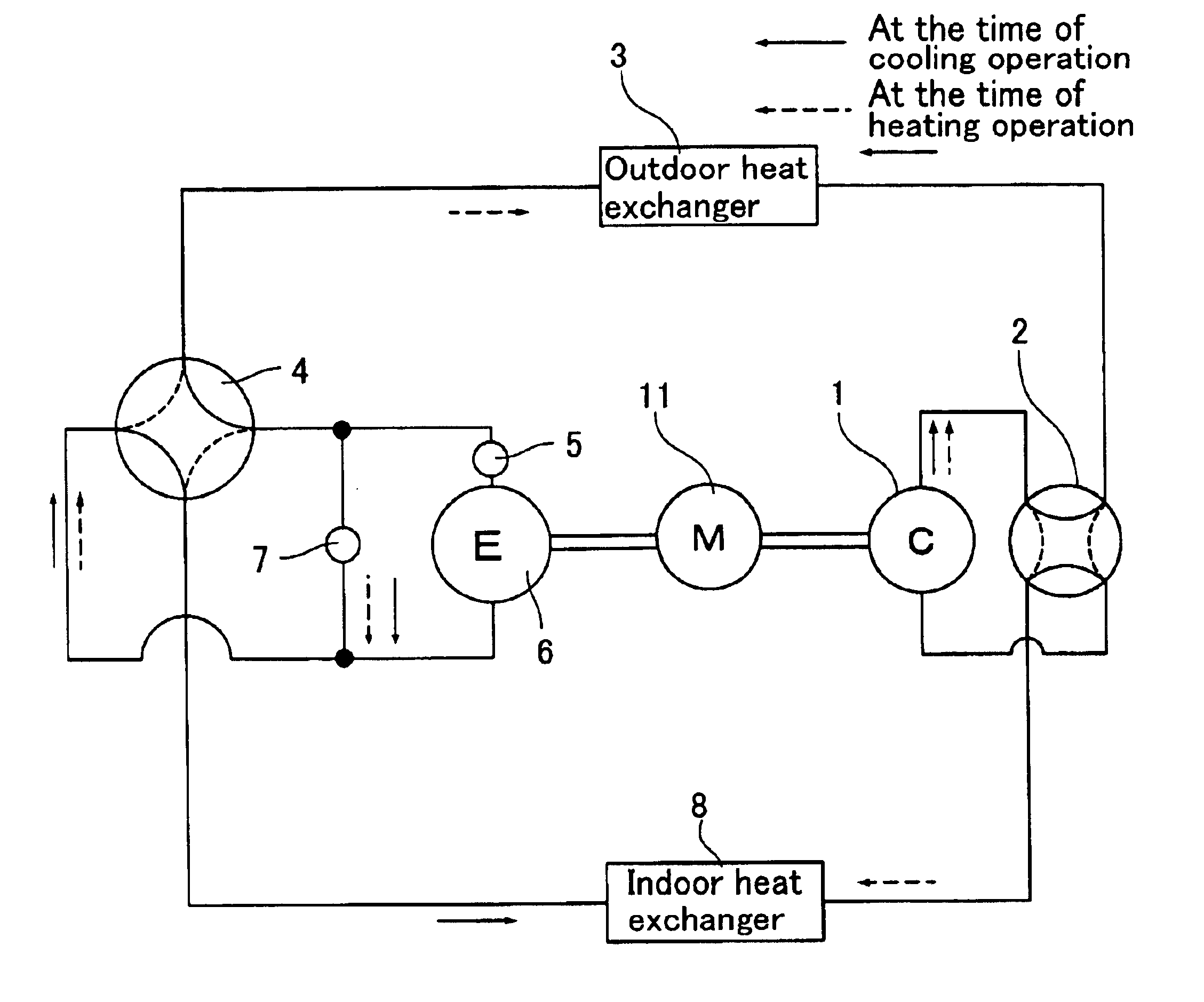 Determining method of high pressure of refrigeration cycle apparatus