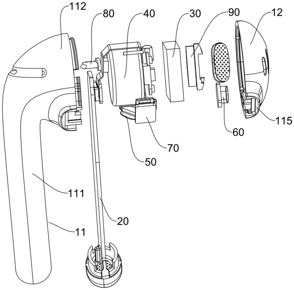 Heart rate and body temperature detection earphone and system and method for monitoring human health