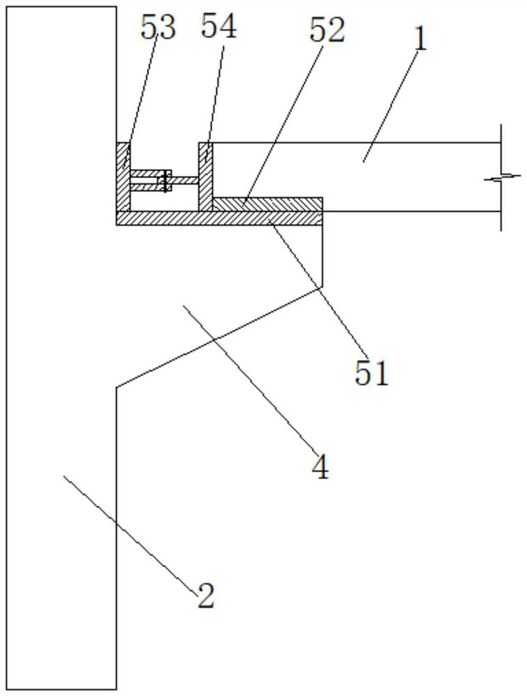 A seismic isolation structure with separate upper and lower floors inside a two-story station