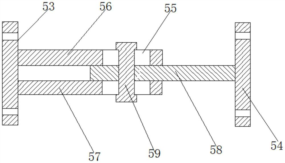 A seismic isolation structure with separate upper and lower floors inside a two-story station