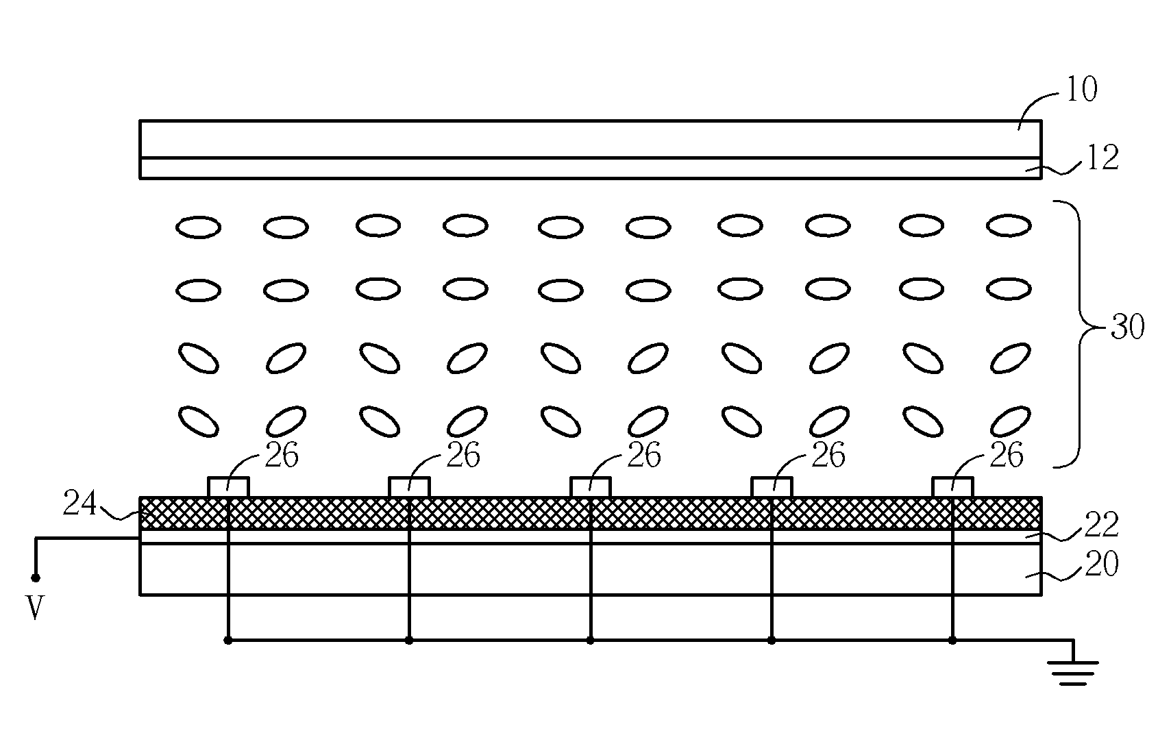 LCD device having adjustable viewing angles