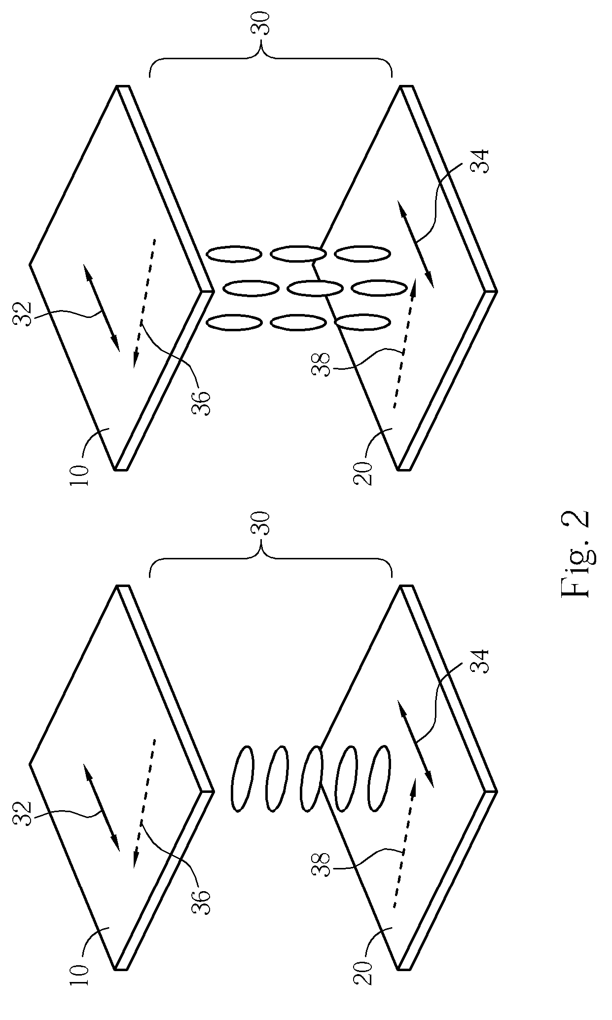 LCD device having adjustable viewing angles