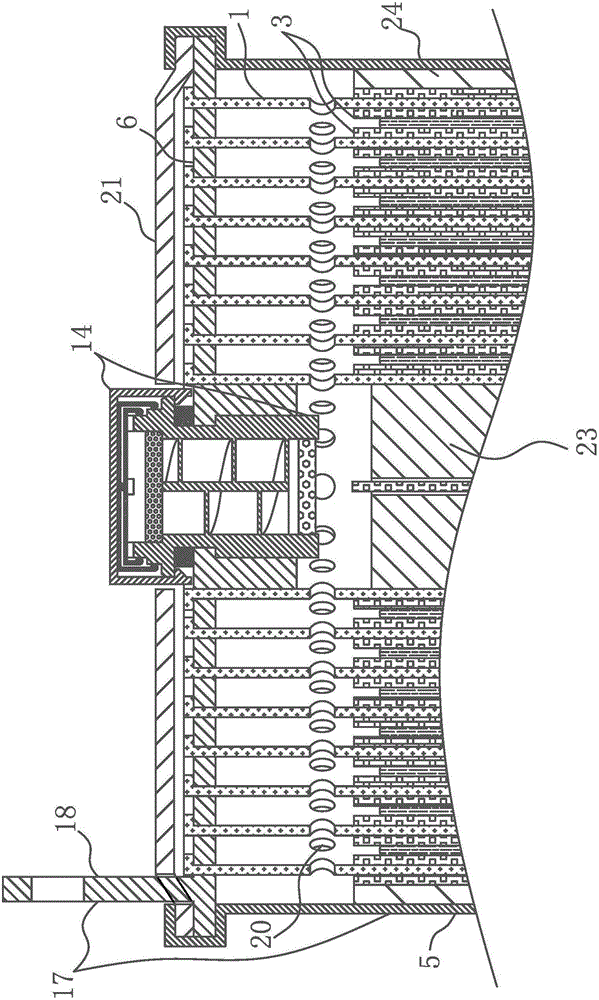 Continuous lug spirally wound lead-acid storage battery