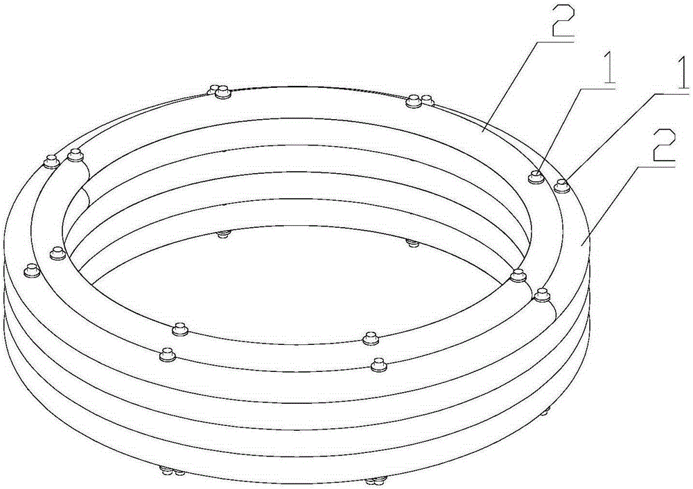 Collision and ice preventing device of sea fan