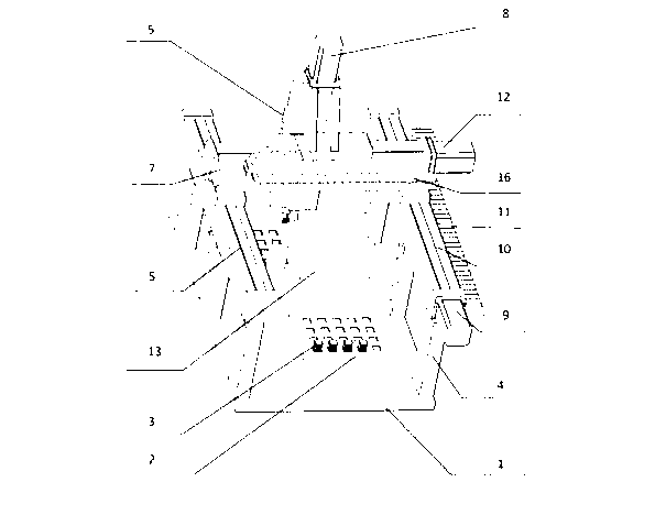 Practical training teaching robot platform for three-degree-of-freedom motion control system