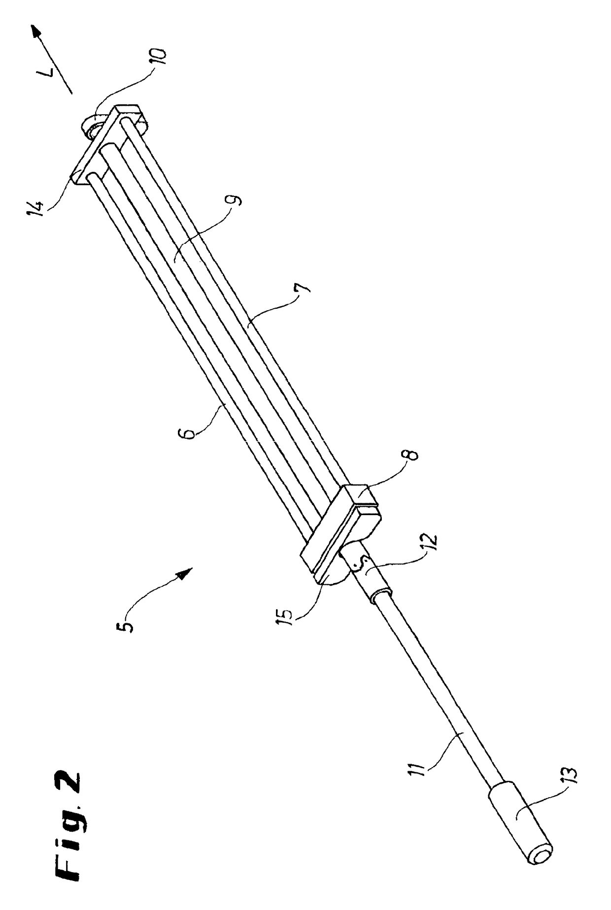 Trolley arrangement of an aircraft galley