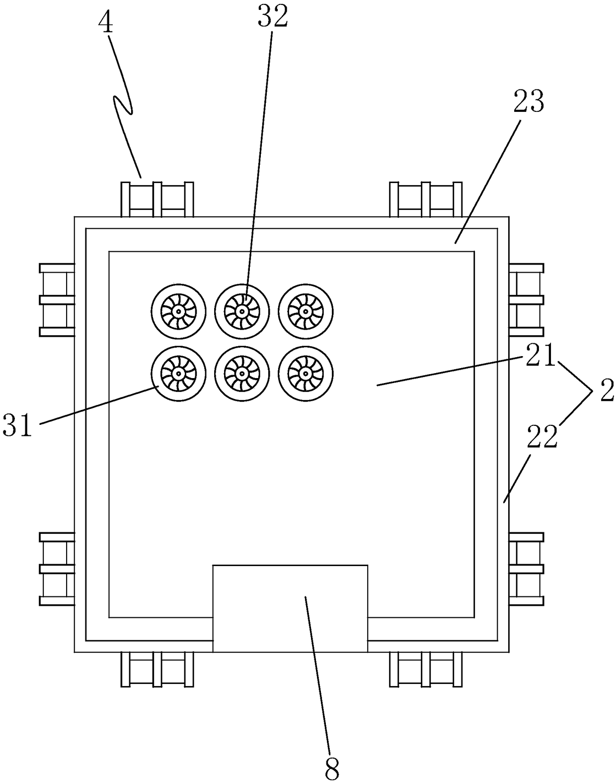 Intelligent ventilation and heat dissipation-type building