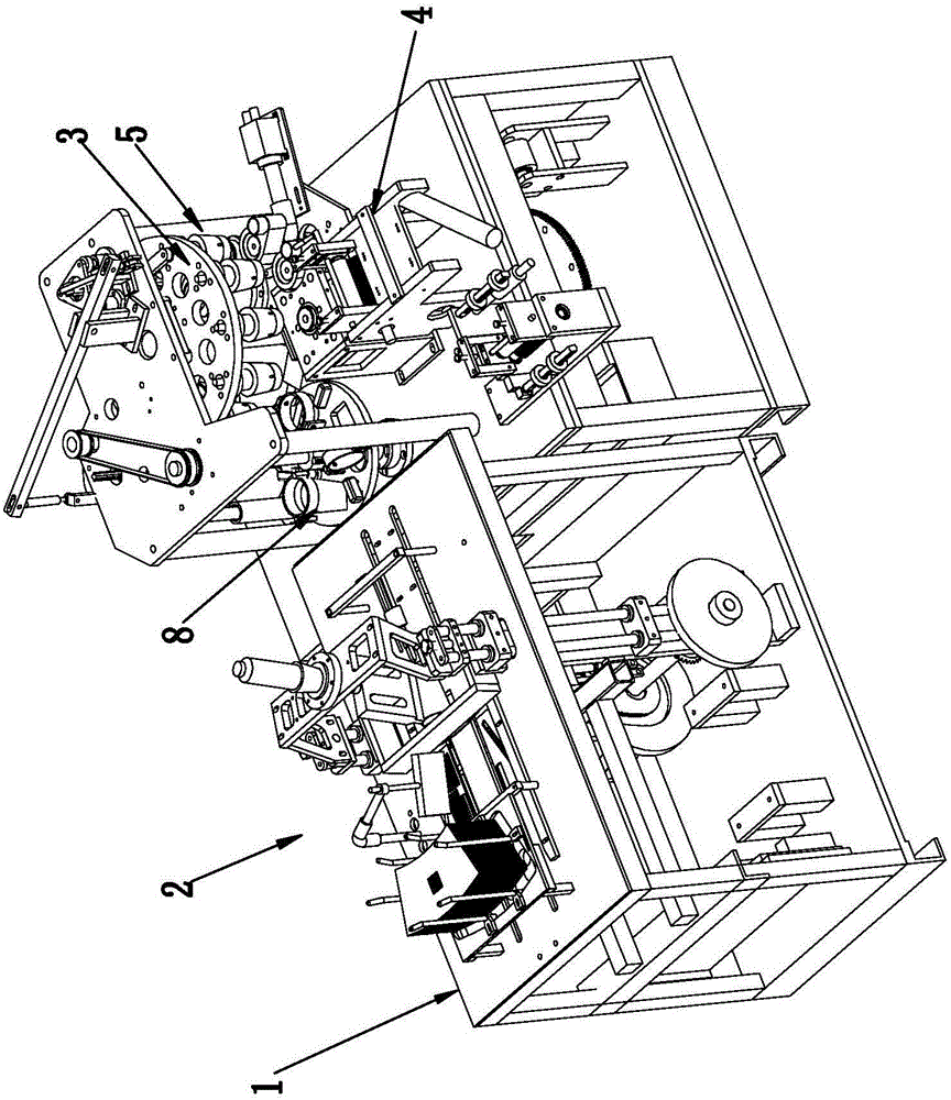 Fully automatic paper cup forming machine