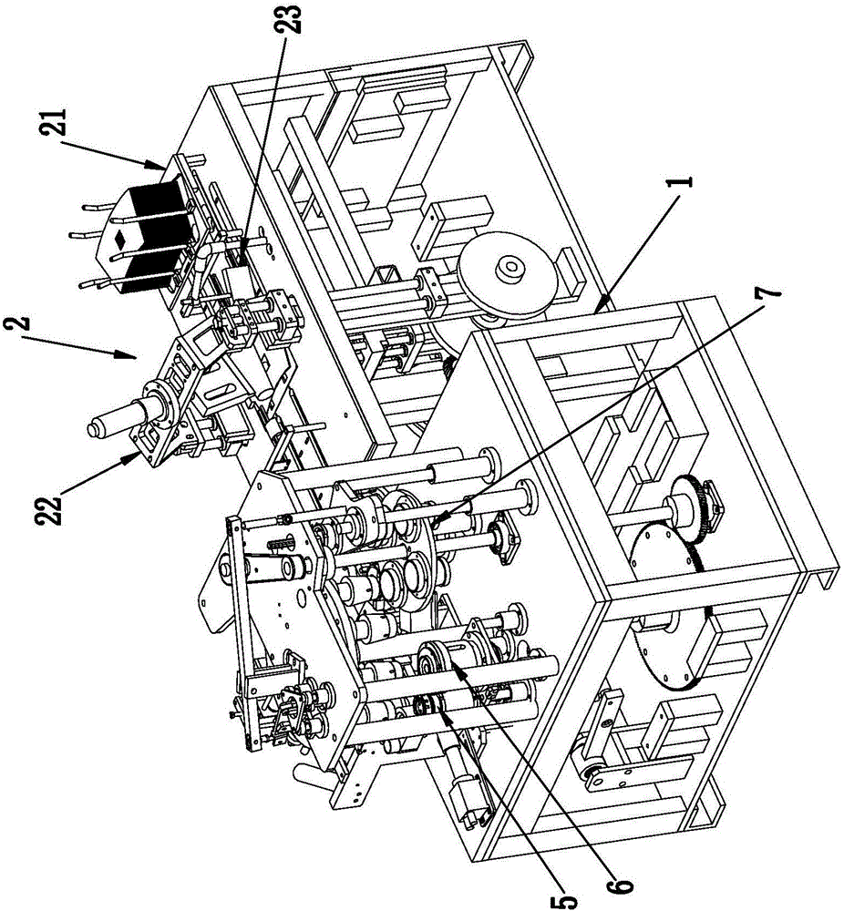 Fully automatic paper cup forming machine