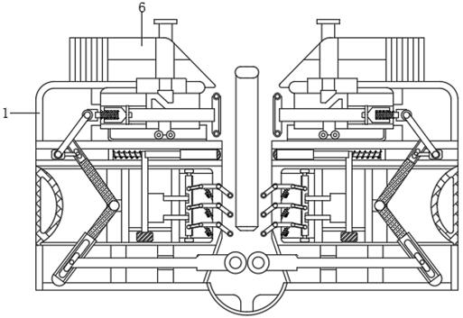 A bulkhead support structure for a ship