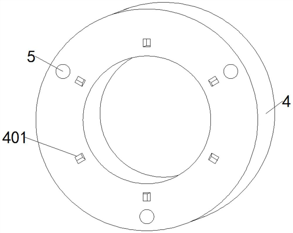 Convenient-to-disassemble and assemble aisle device for zirconium sponge reduction furnace