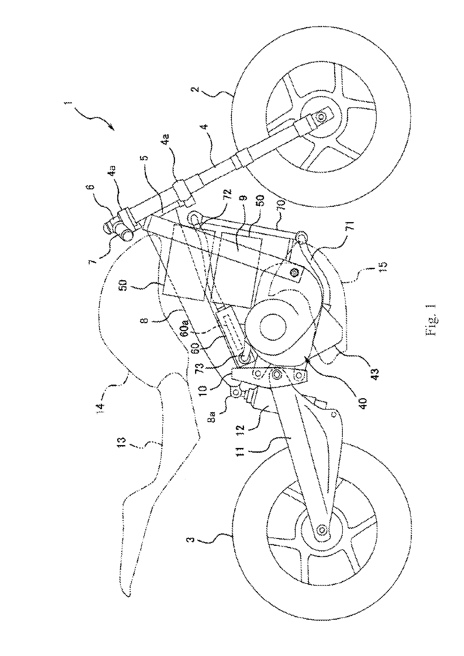 Cooling Structure for Cooling Electric Motor for Vehicle