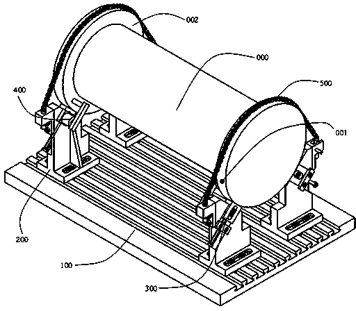 Combined fixture for machining of breaker shell