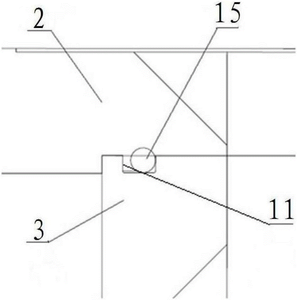 Sealing structure of cryostat for superconducting cyclotron