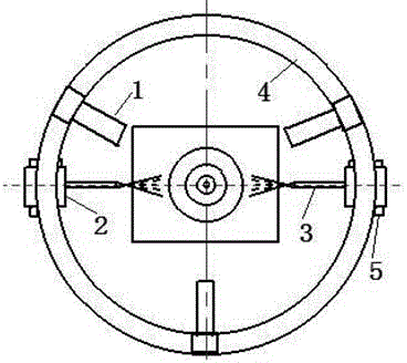 Surrounding type control mechanism for cooling system