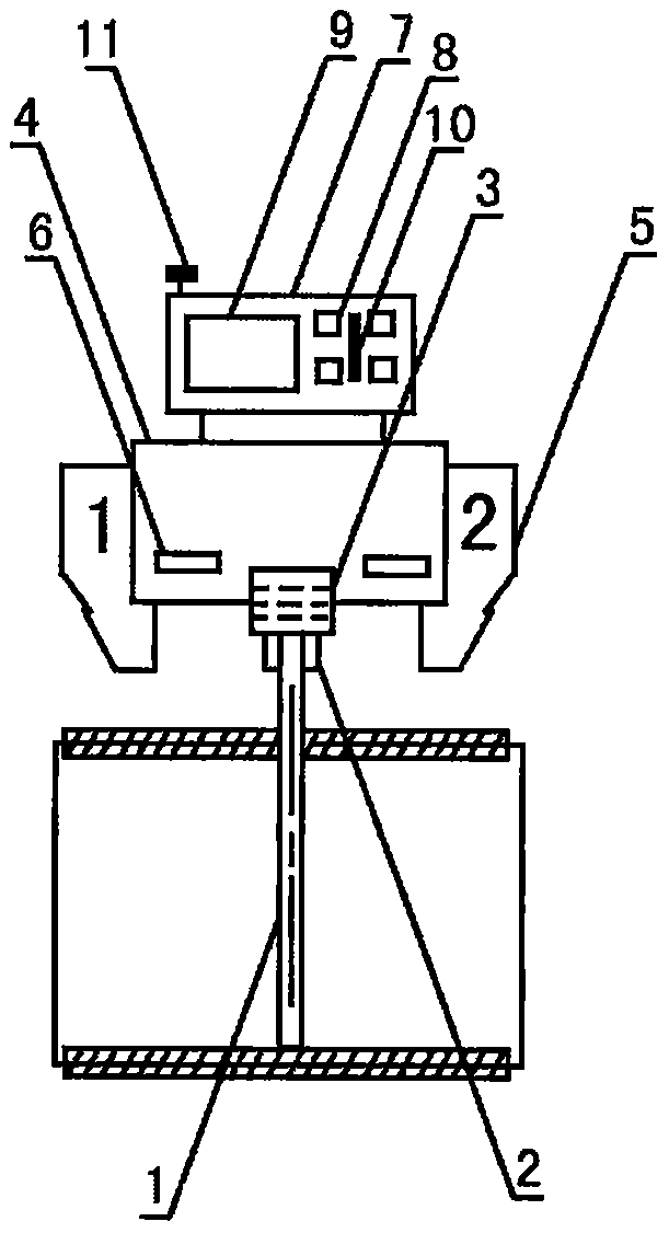 Automatic weight adding and adjusting device for fusion index meter