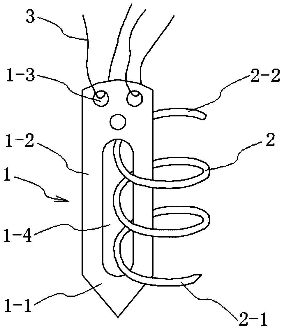 Combined spiral reinforced bone anchor