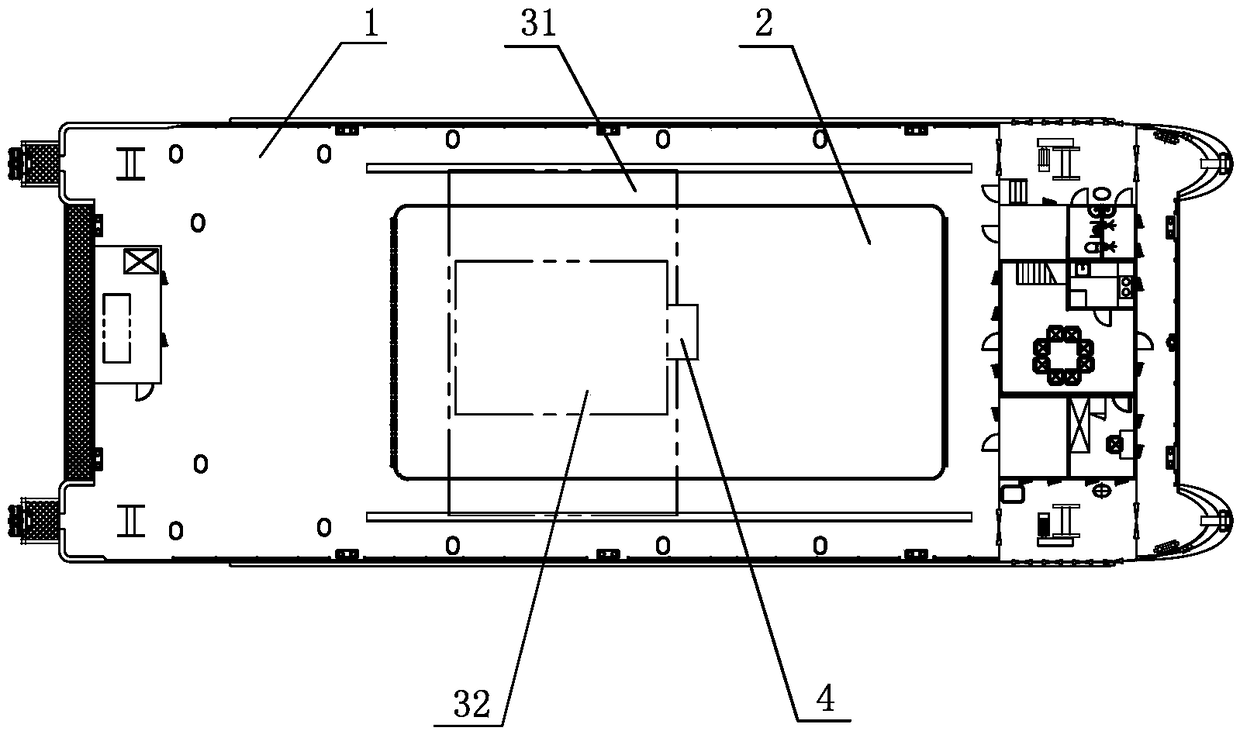 A static pressure pile boat for inserting plastic drainage boards