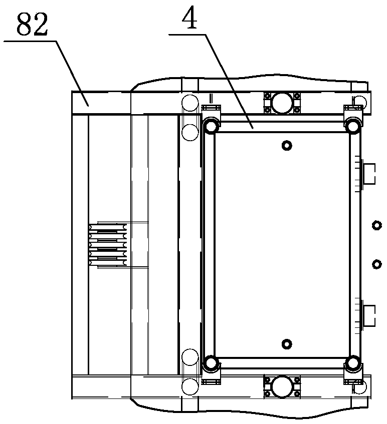 A static pressure pile boat for inserting plastic drainage boards