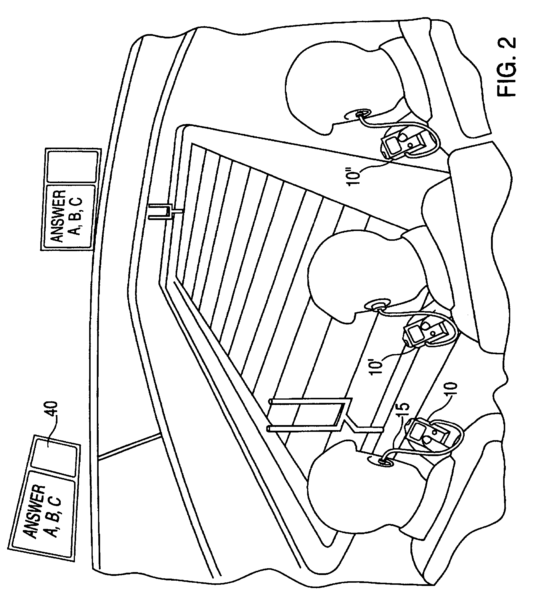 Method and apparatus for interactive audience participation at a live spectator event