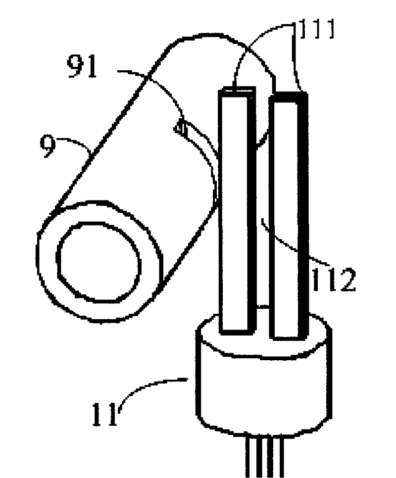 Quartz tuning fork strengthened photoacoustic spectroscopy gas sensor based on acoustic resonator