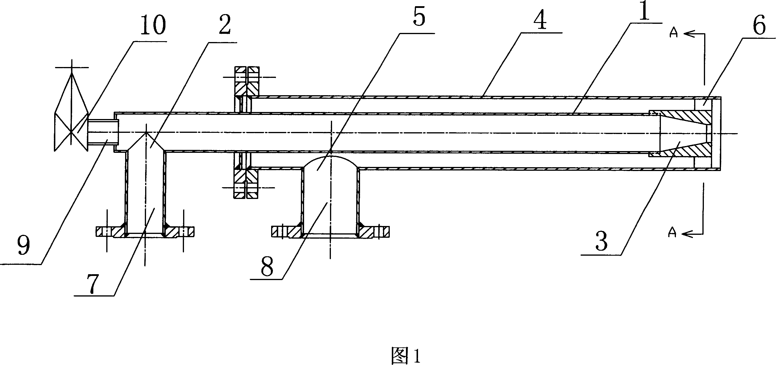 Branch duct mixer